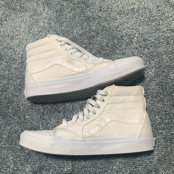 VANS - Sk8-Hi Canvas Shoes - Picture 1 of 10